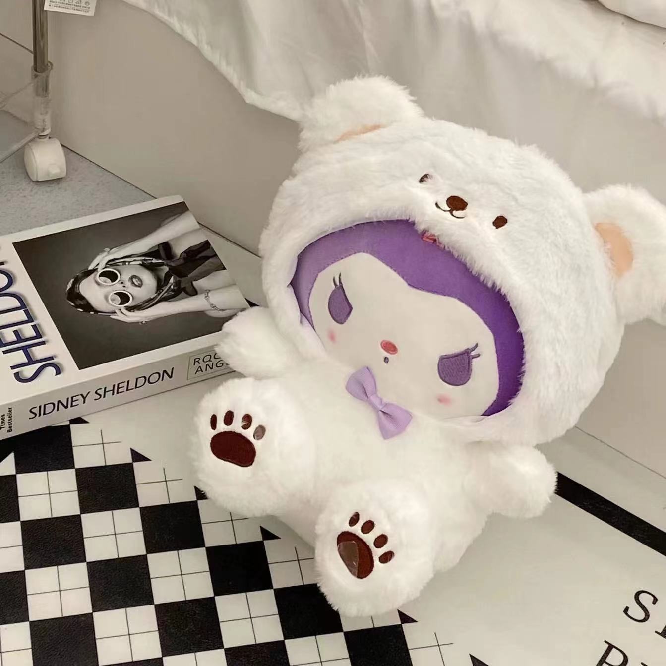 Bibliothèque Ours Blanc L Rice [25cm] / Poupée de mariage