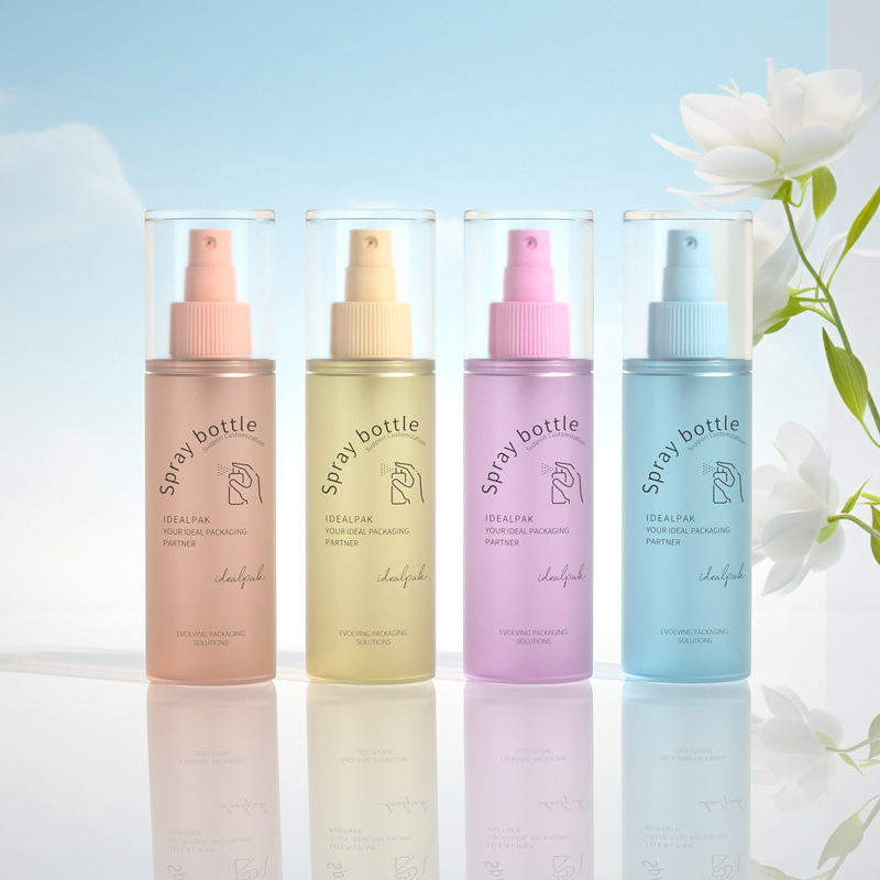 50/150/200ml高级感透明护肤品喷雾瓶 细雾纯露补水定妆喷雾瓶子