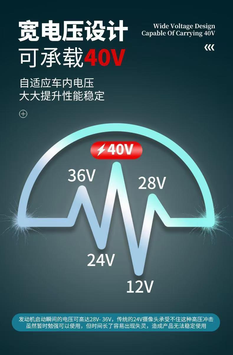 Hd 7inch Car Display 12V24V Car Truck Universal Reversing Image 4.3inch Display