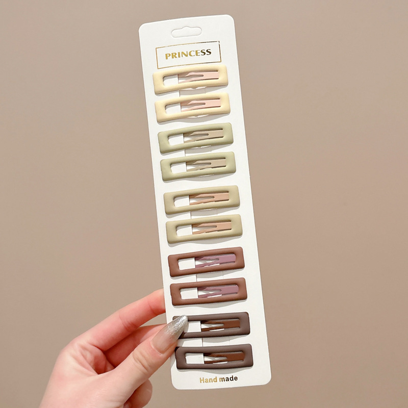 Horquilla de estrella colorida de dopamina, accesorio para el cabello para niños, horquilla con clip de flequillo lateral bonito para niñas, adorno para el cabello con clip BB.