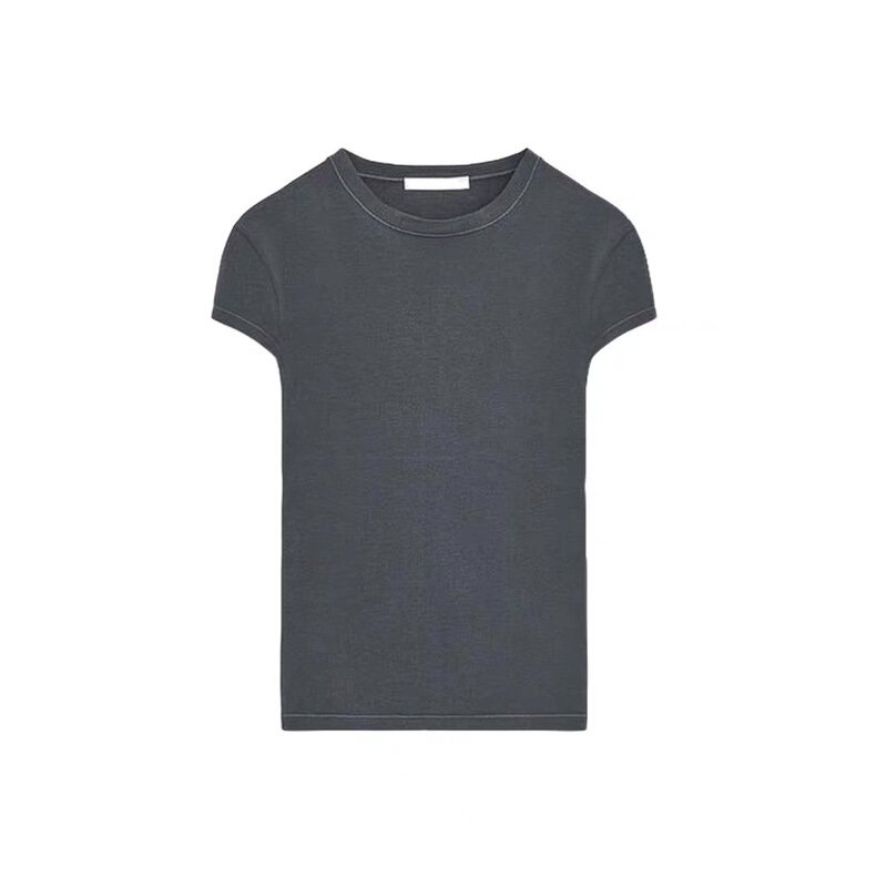 Bm&Md&Za New Summer Women's Short-Sleeved Round-Neck Multi-Color Basic Cool T-Shirt 4174325