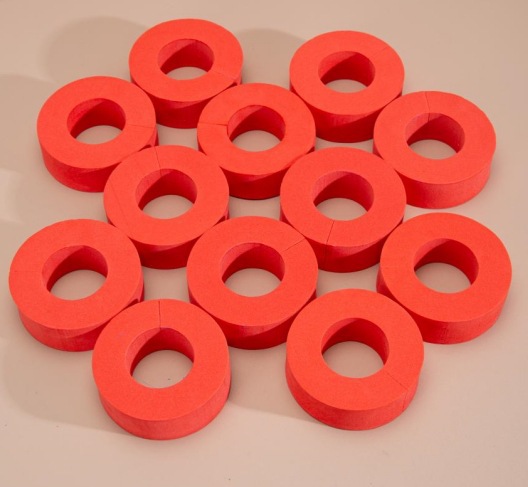 C -type hair ring does not hurt the sponge without hot curly rolling rod, fluffy shape, sleep curling rot fluffy hair tail curly hair