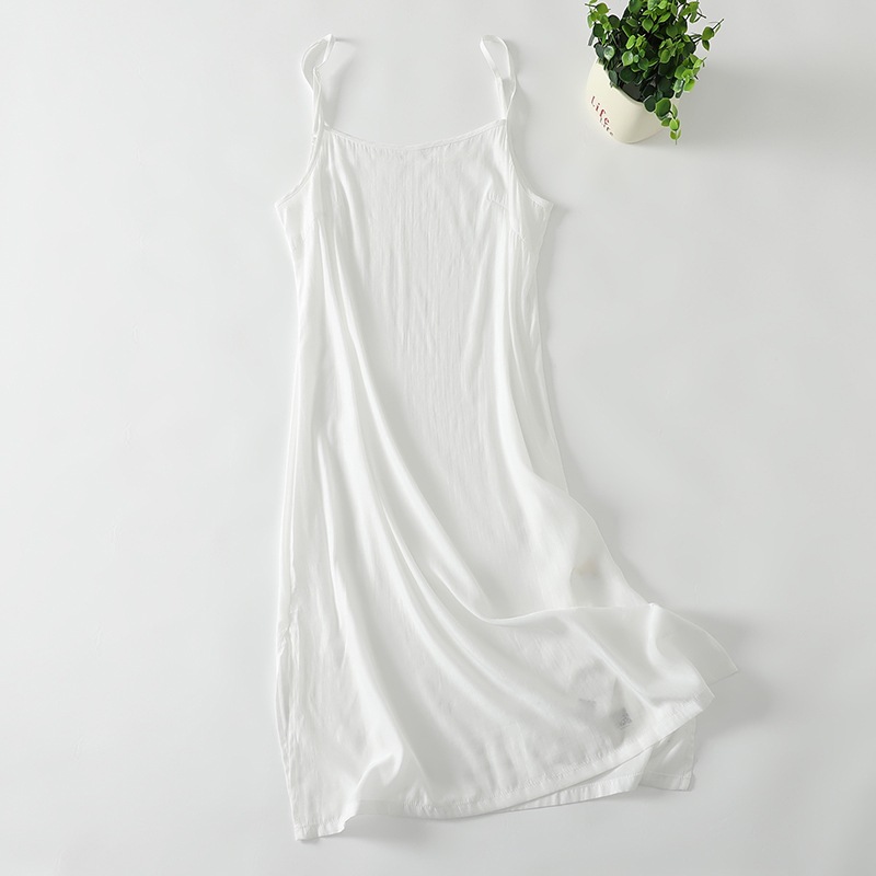Summer solid base light and thin breathable skirt sleevless