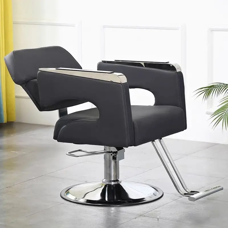 Fabricante silla de peluquería silla de peluquería con elevación a silla de corte de pelo silla de belleza de alta calidad silla de corte de pelo