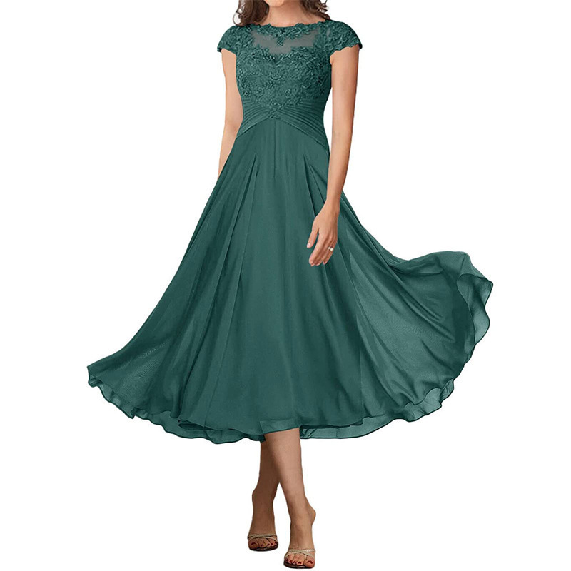 shiffon evening dress