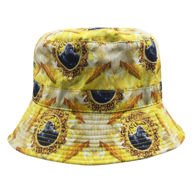 Sombrero de pescador para hombre, hecho a medida, de algodón orgánico, versátil, protección solar para exteriores, parte superior redonda, protección UV, sombrero para el sol, otoño e invierno, bonito para mujer image 1