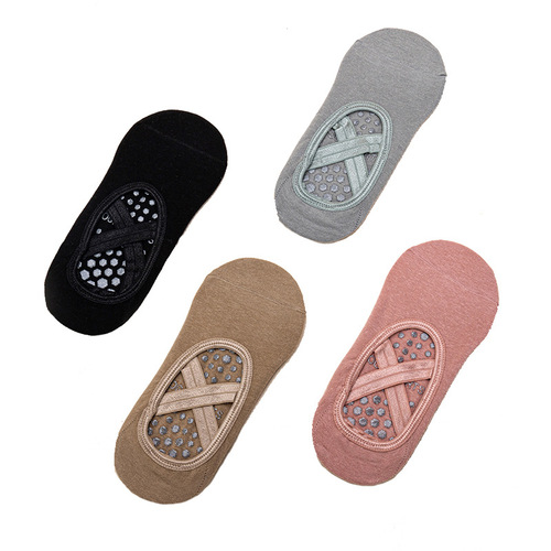 Yoga socks non-slip professional women's thin Pilates spring and summer fitness sports five-finger socks indoor special yoga
