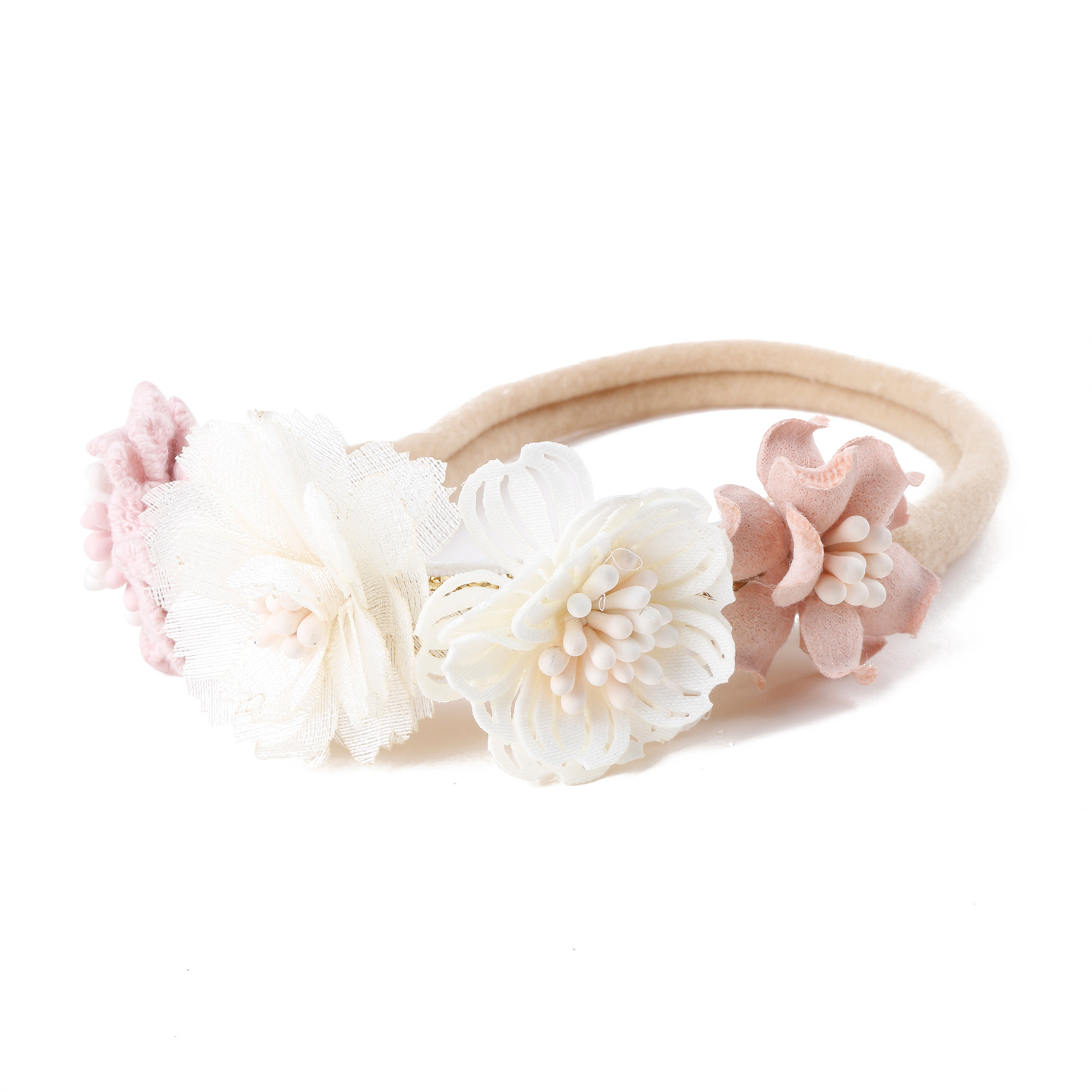 Simple Style Flower Cloth Hair Band display picture 2
