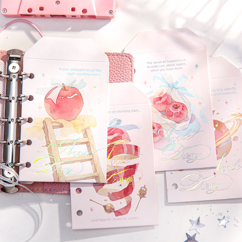 Mr. Paper M5 bolsa de almacenamiento de notas de día diez series de recuerdos de estudiantes coreanos en bolsa de notas de notas