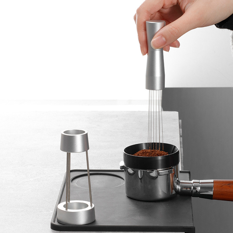 Stainless Steel Powder Dispenser Coffee Powder Dispersion Needle Espresso Auxiliary Stirring Needle Evenly Stir Powder