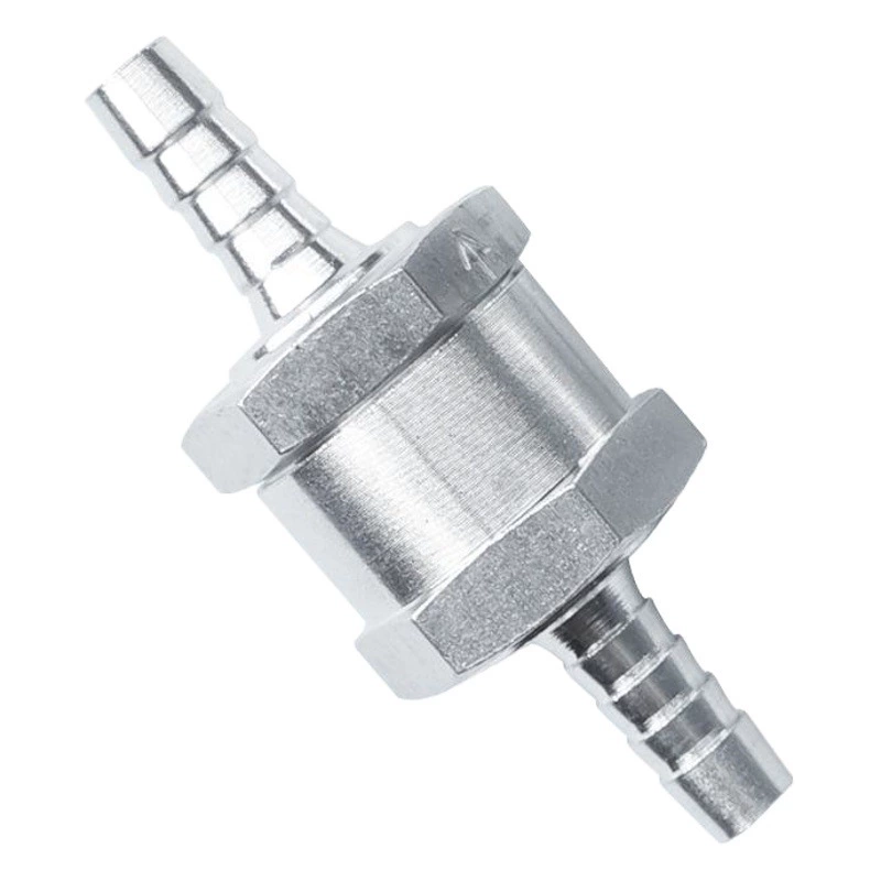 Автомобильный алюминиевый бензин дизельное топливо односторонний обратный клапан 6/8/10/12 обратный клапан из алюминиевого сплава