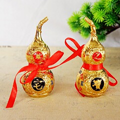 鋅合金金屬葫蘆擺件三色可選網紅直播供貨基地創意地攤供貨商