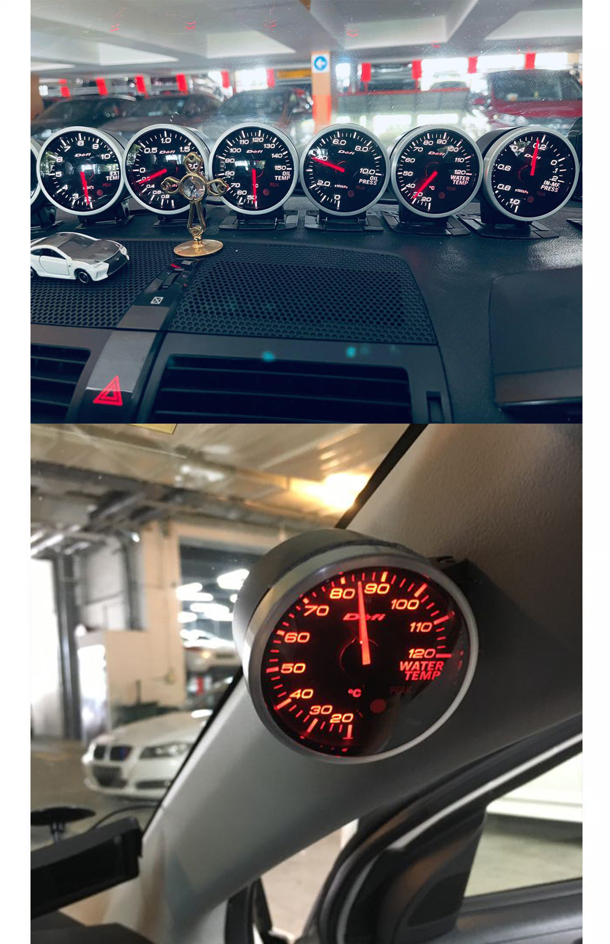Factory wholesale new DEFI BF car modified instrument racing water temperature speed turbine pressure air-fuel ratio meter