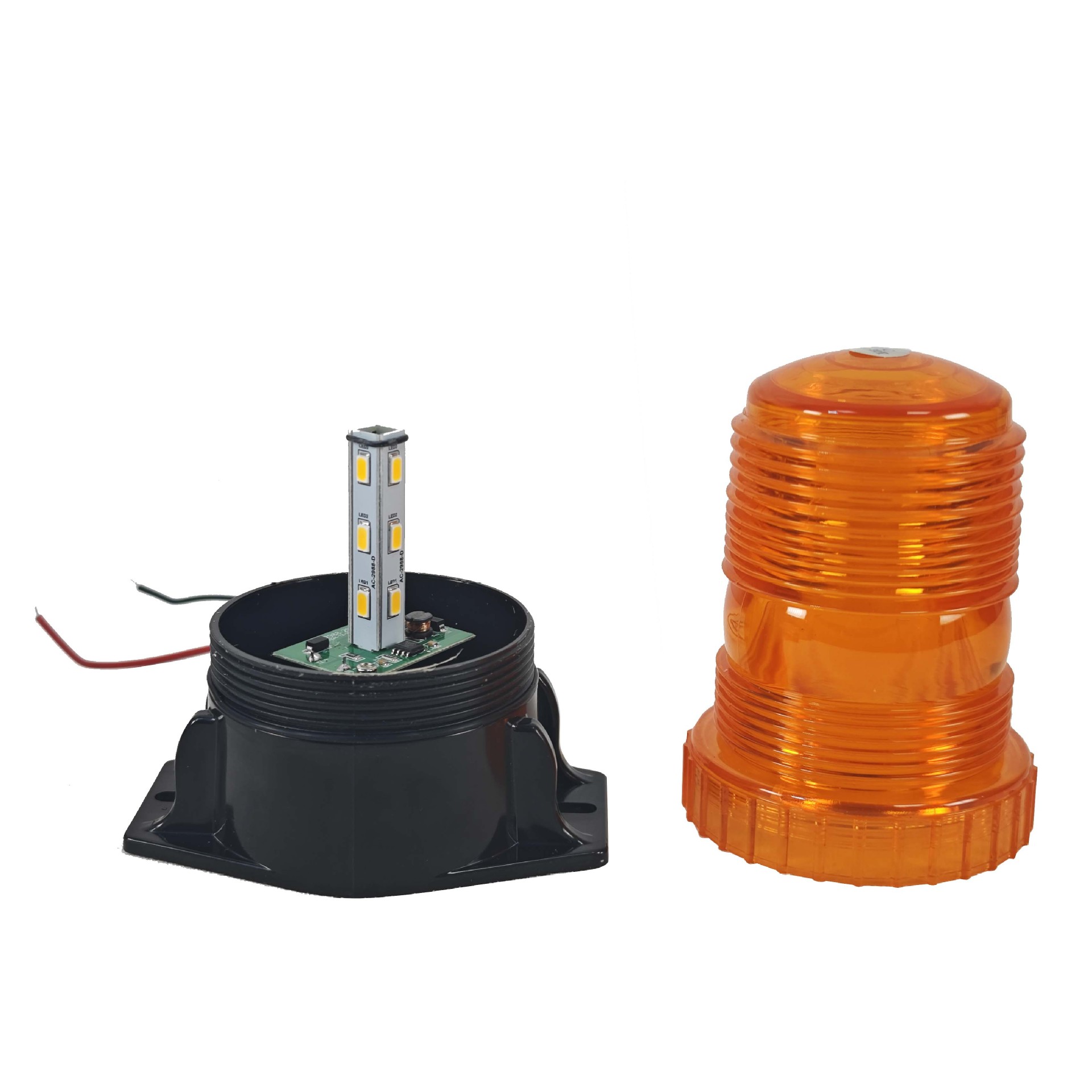 Luz de advertencia de tráfico de autobús escolar luz de advertencia de luz estroboscópica de coche LED universal luz de flash de techo magnético camión de succión magnética