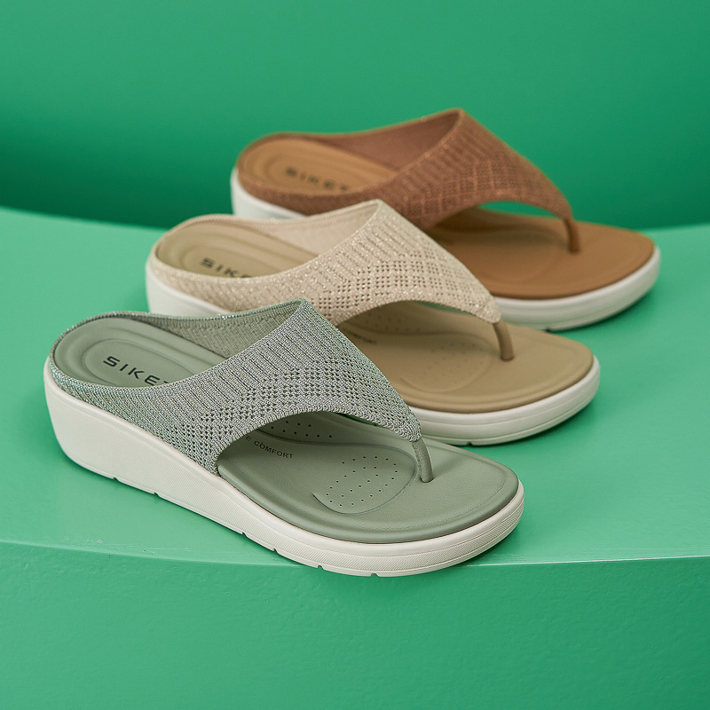 2025 nuevo stock de zapatillas de talón inclinado ligeras antideslizantes cómodas y casuales deportivas MD zapatillas de suela grande un alcalde