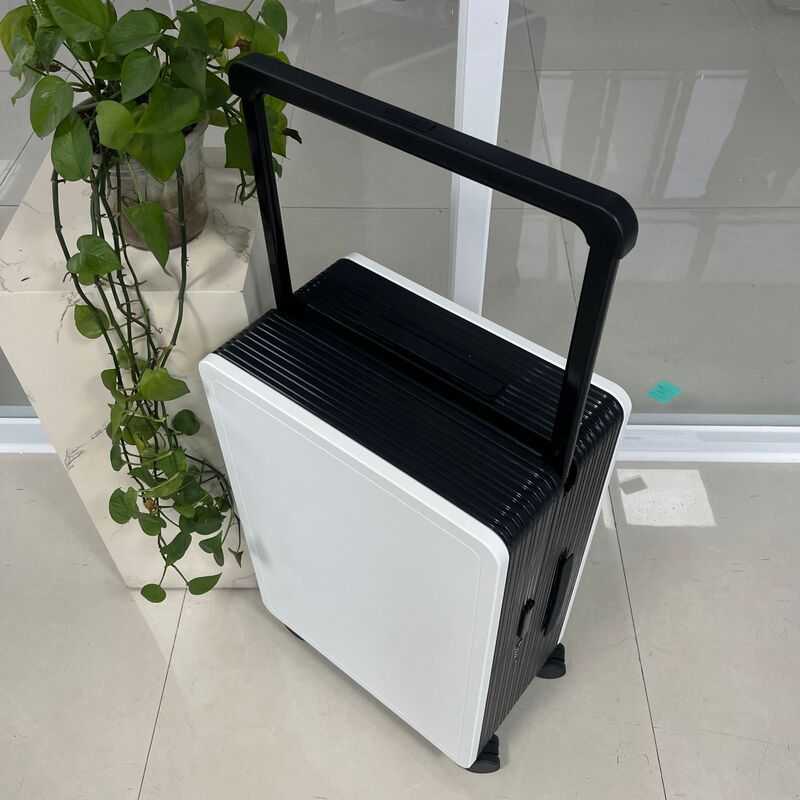 Exported to Japan Wide Trolley Suitcase Anti-Scratch Double Front Trolley Case 20inch Waterproof Boarding Case for Men and Women