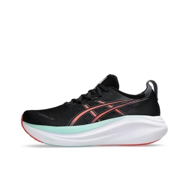 莆田の新しい GEL-NIMBUS27 ロートップ厚底男性と女性のランニングシューズ安定したクッション性通気性カジュアルスポーツシューズ|undefined