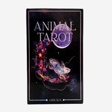 12x7cm 东方黎明塔罗Animal tarot 卡牌亚马逊速卖通跨境热款