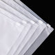 Clothing zipper bag transparent EVA frosted zipper bag CPE bone bag warning self-sealing bag perforated film packaging bag