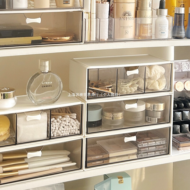 Bathroom Mirror Cabinet Storage Box Narrow Washstand Cosmetics Lipstick Dressing Table Organizer Box Bathroom Cabinet Built-In Wholesale