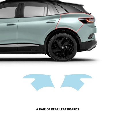 Car Protective Film, No-Cut Invisible — Car paint protective film - a-pair-of-tpu-membranes-for-the-rear-fender-imported-tpu-film-specially-cut-for-special-vehicles