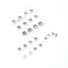 Starry sky, cute nail stickers for manicure, removable fake nails for nails, ready-made product