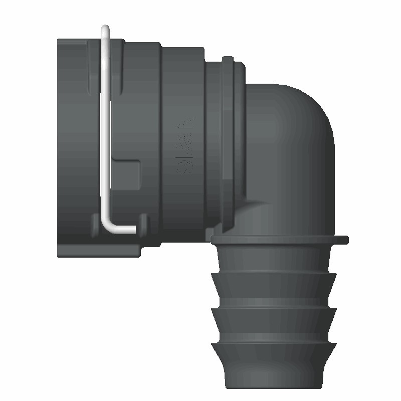 阿雷蒙VDA冷却系统快插接头 NW16-90°配尼龙管内径16.5mm接头