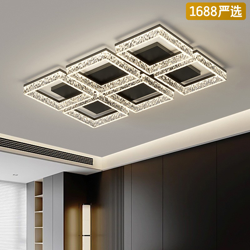 [Selección estricta] estilo nórdico minimalista de alto nivel2025 joven lujo pasillo lámpara principal lámpara de techo lámparas de toda la casa