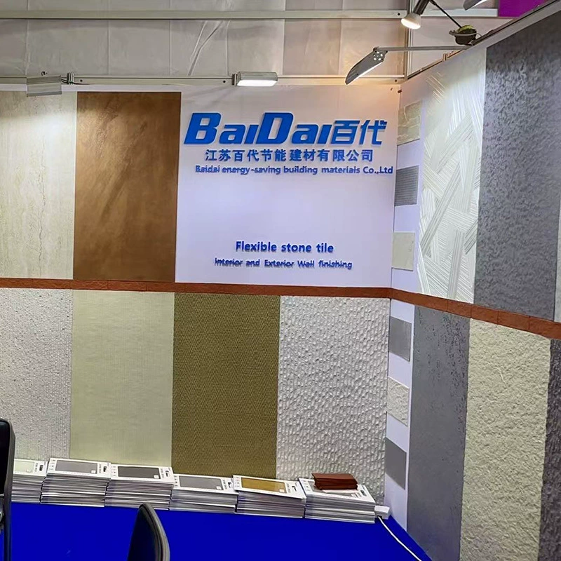 Настраиваемая мягкая плитка Jiangsu Polydor Soft Stone, легкая MCM, гибкий камень для декора дома и строительства, прямые поставки с завода.