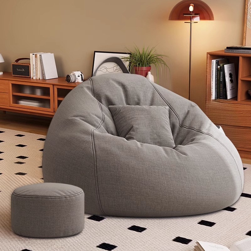 Sofá perezoso bolsa de frijoles red sala de estar dormitorio individual relajación silla de balcón de arroz puede ser silla de muelle de tipo pequeño