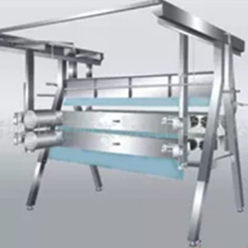 供应鸡鸭立式A字型精粗脱毛机 家禽屠宰机械去毛设备