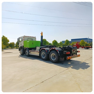 cargo box garbage truck, 2-8 – Elektrik zibil maşınları