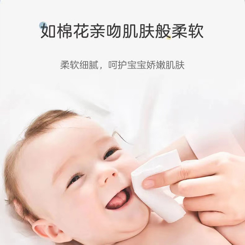 Factory Direct Supply Baby Wipes 80 Pads, Soft and Gentle Newborn Hand Mouth Wipes, Wholesale Baby Wipes