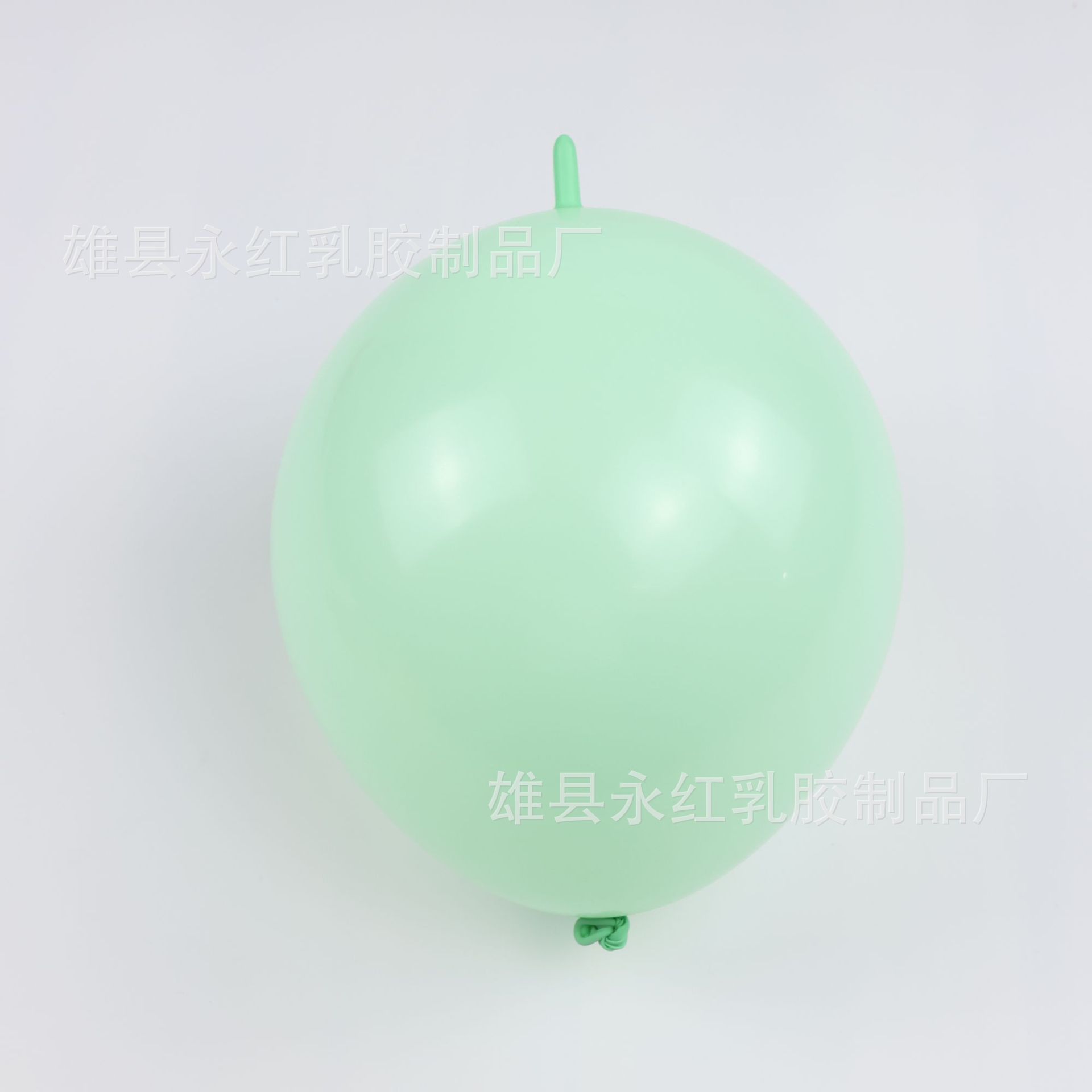 Globo de la cola de 10 pulgadas 2,4g engrosada boda fiesta de cumpleaños Fondo pared escena diseño Bola de conexión