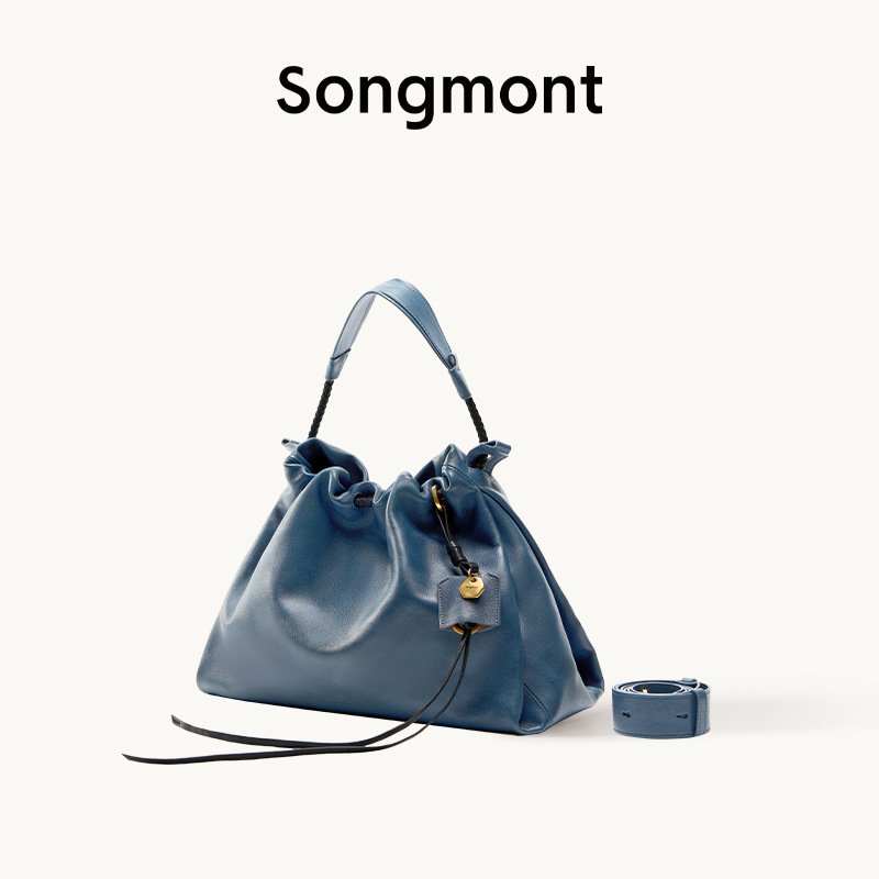 【ウェンチと同じスタイル】Songmont 山下裕松 バイナ トートバッグ 大容量 ゴミ袋 通勤 ホーボーバッグ|undefined