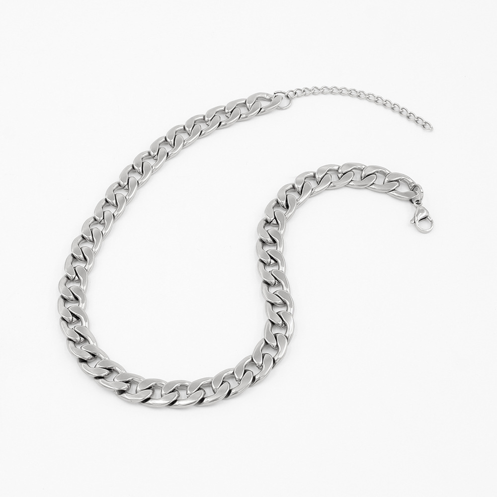 Simple Style Geometric Stainless Steel Plating Necklace 1 Piece