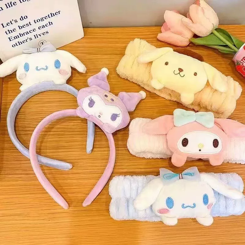 Мультяшная повязка на голову, кукла, заколки, зажим для лица для умывания, оптовая покупка