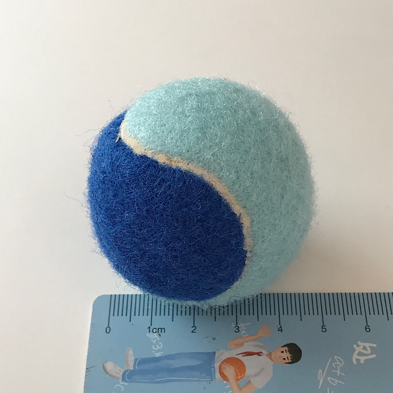 소형 테니스공 5CM 2색 다크블루 + 레이크블루
