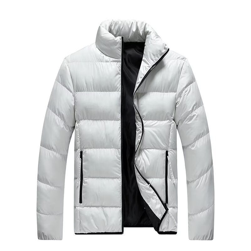 New lightweight and warm short down jacket for men, winter 2026, slim fit, versatile, stylish, warm, and lightweight outerwear, cross-border e-commerce.