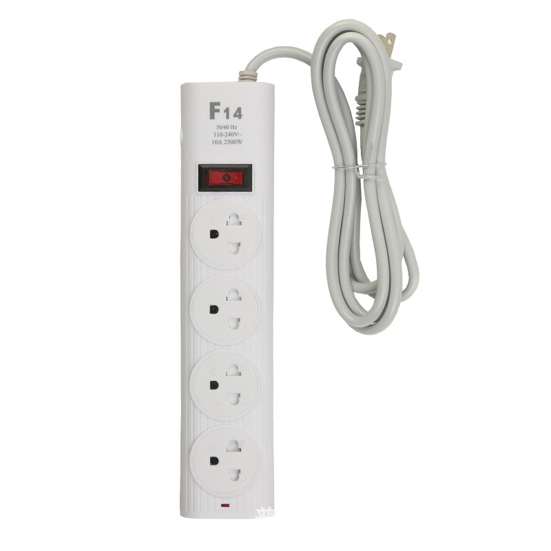 F14 # exportación de comercio exterior enchufe de comercio electrónico de América del Sur México Ecuador enchufe con puerta de seguridad enchufe multifuncional