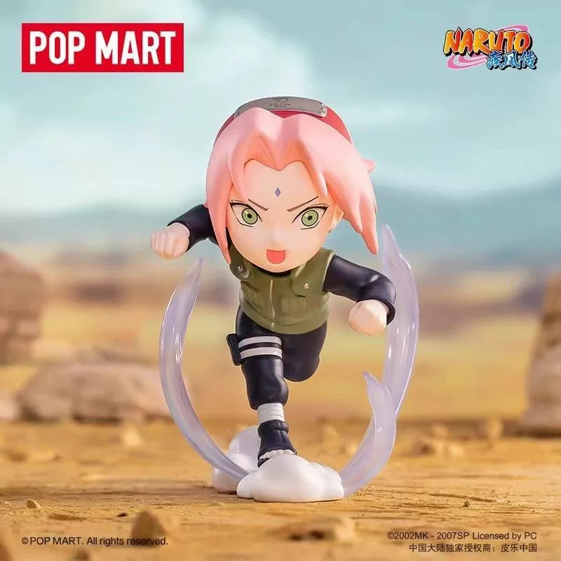 RT серия подарков Naruto MA точка слепой ящик украшения бой Naruto POP фигура Bubble Mart Ninja World