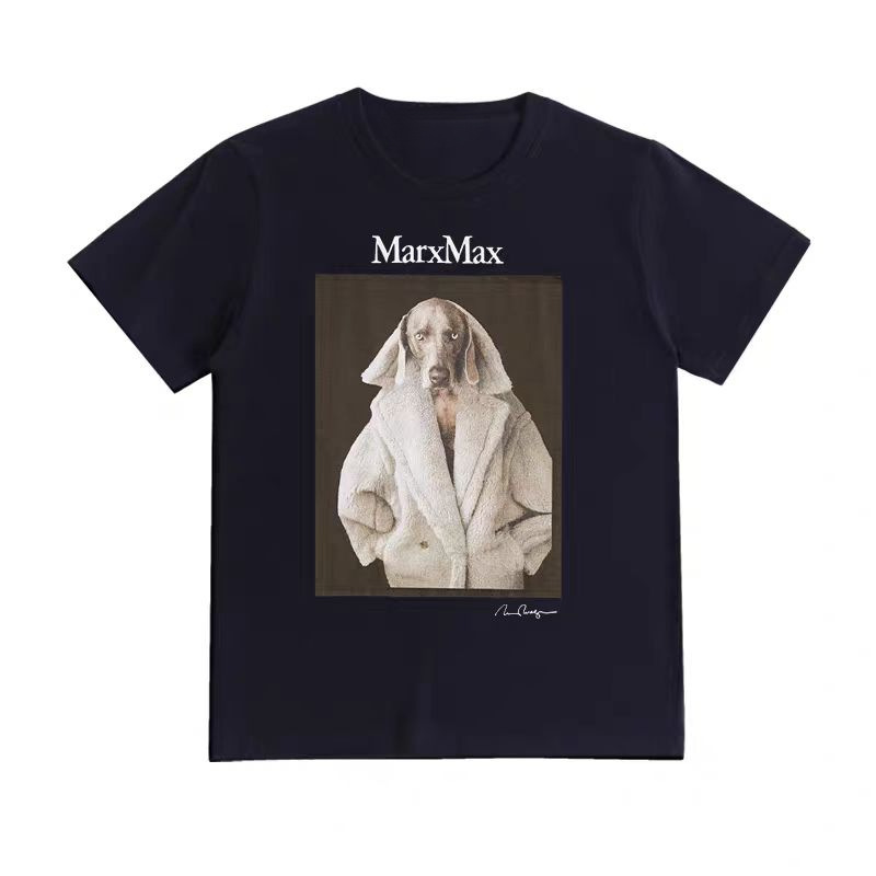 A New Summer Women's T-shirt with A Simple Round-neck Short-