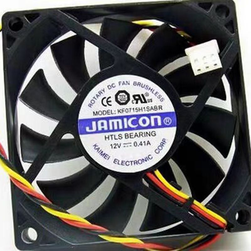 全新现货原装JAMICON 12V 0.41A UPS风扇 KF0715H1SABR 7CM/厘米