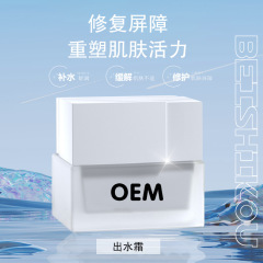 Beishikou ウォーター クリーム 水分補給、保湿、不快感を和らげるフェイシャル クリーム、保湿、浄化、軽くて滑らかな化粧品