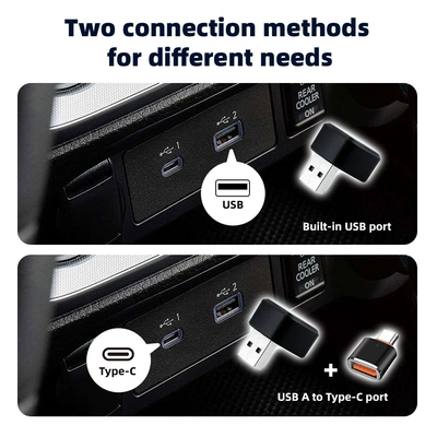 Carplay Box, Two-In-One Android: Simsiz CarPlay və Android Auto