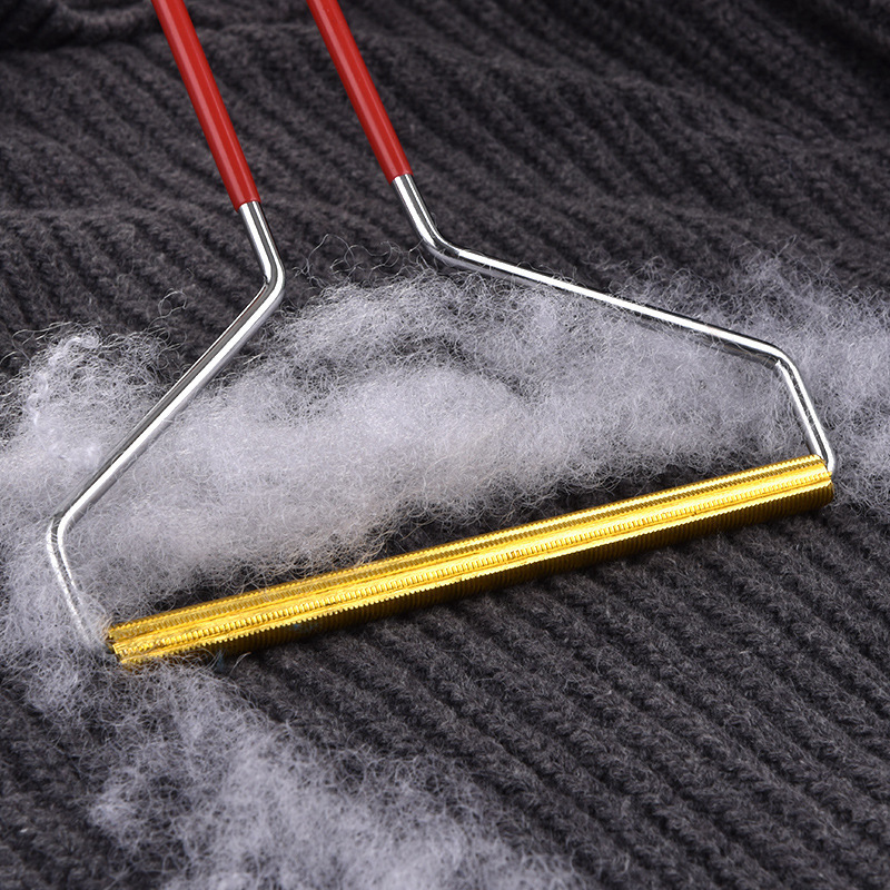 Dispositivo de depilación manual, barra de cobre, ropa para el hogar, abrigo, raspador de mascotas, suéter portátil rojo, bola de depilación al por mayor