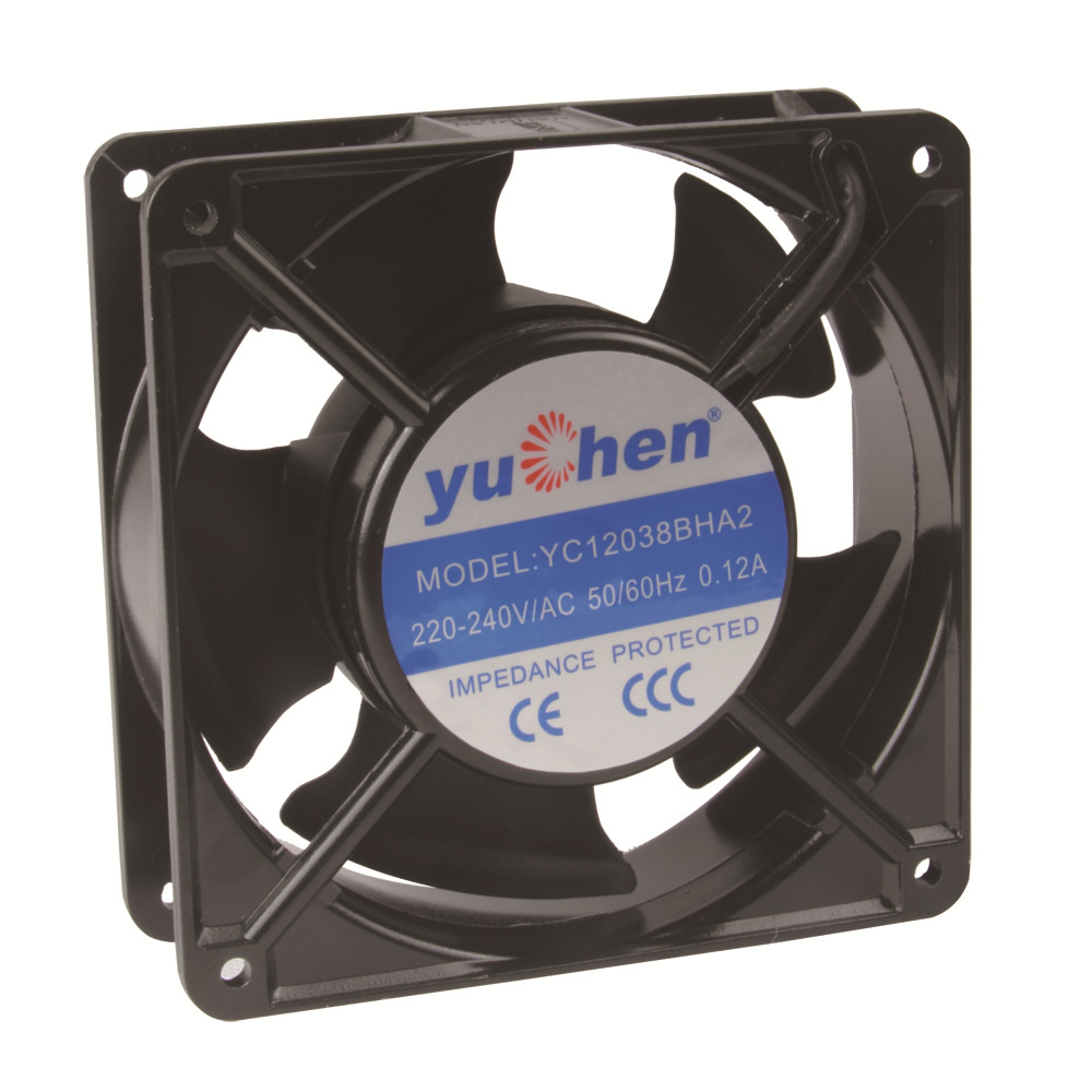 深圳禹臣慧博厂家供应120*120*38mm12038交流散热风扇