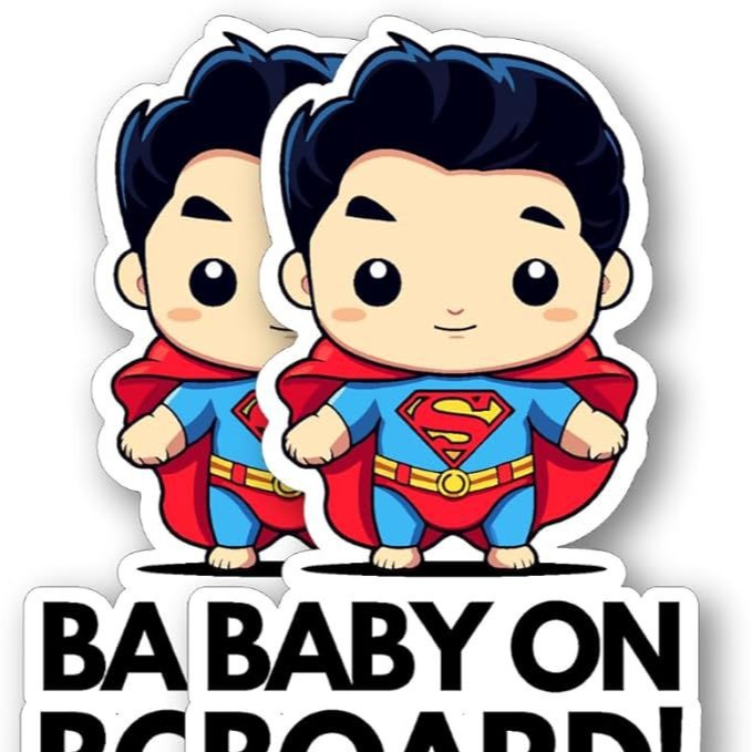 Cute children's compatible sticker
