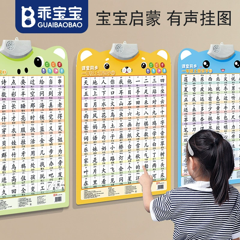 Первый и второй тома грамотности и звуковых настенных диаграмм