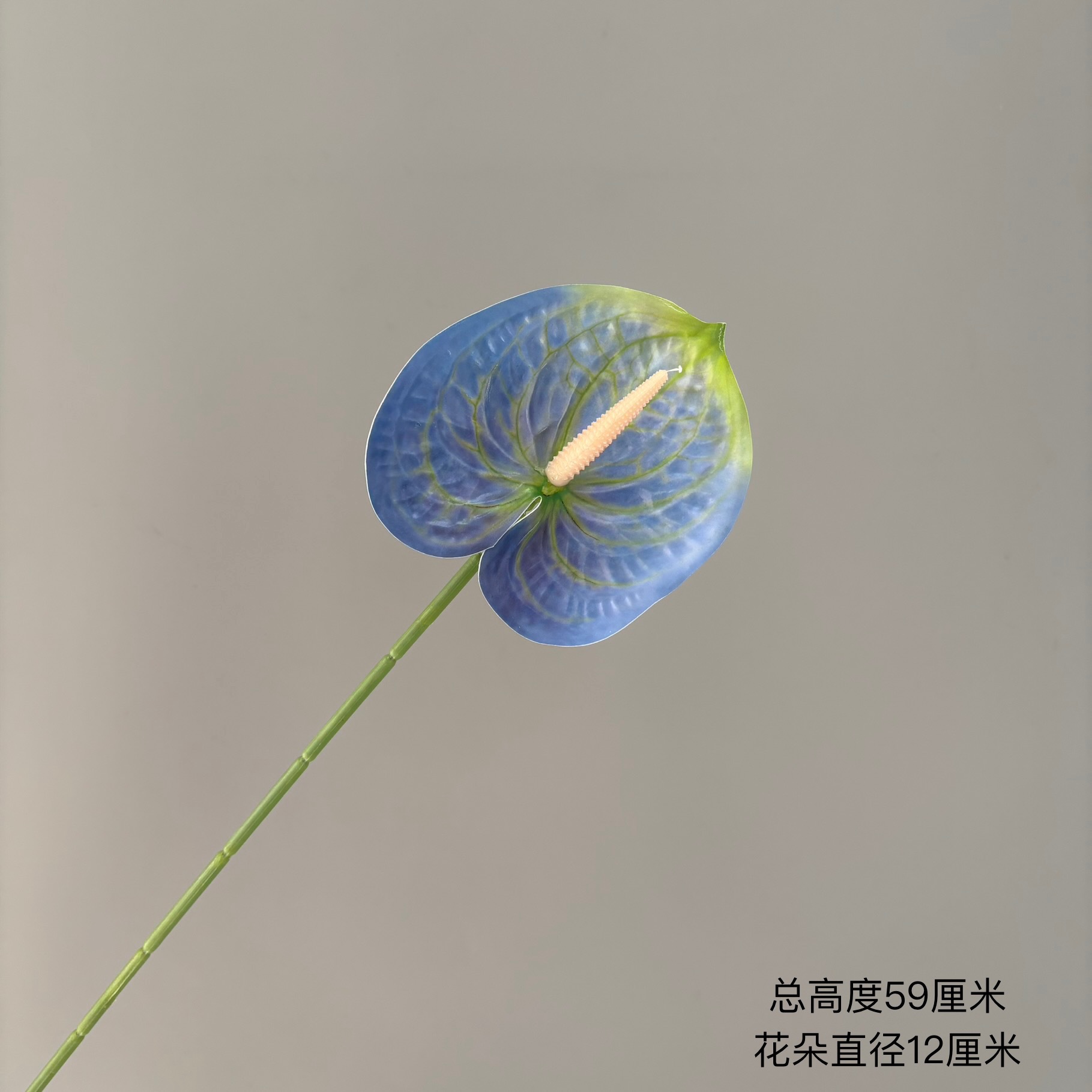 파란색